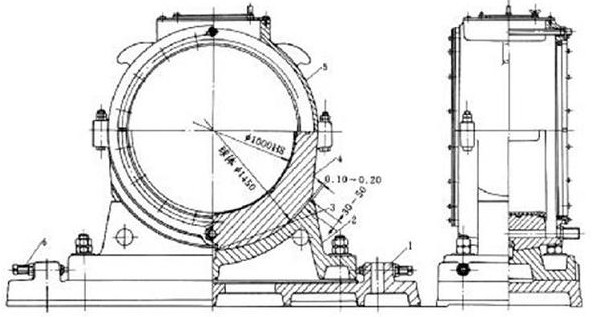 節(jié)能球磨機(jī)滾動軸承安裝